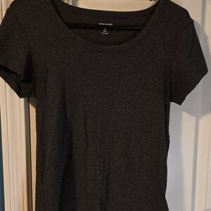 2 Tees- Dark Gray And Burgundy